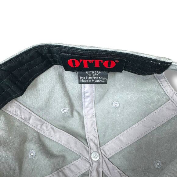 Hats Amore LLC NWOT Hold On Let Me Overthink This Gray Adjustable Baseball Hat - Picture 6 of 7